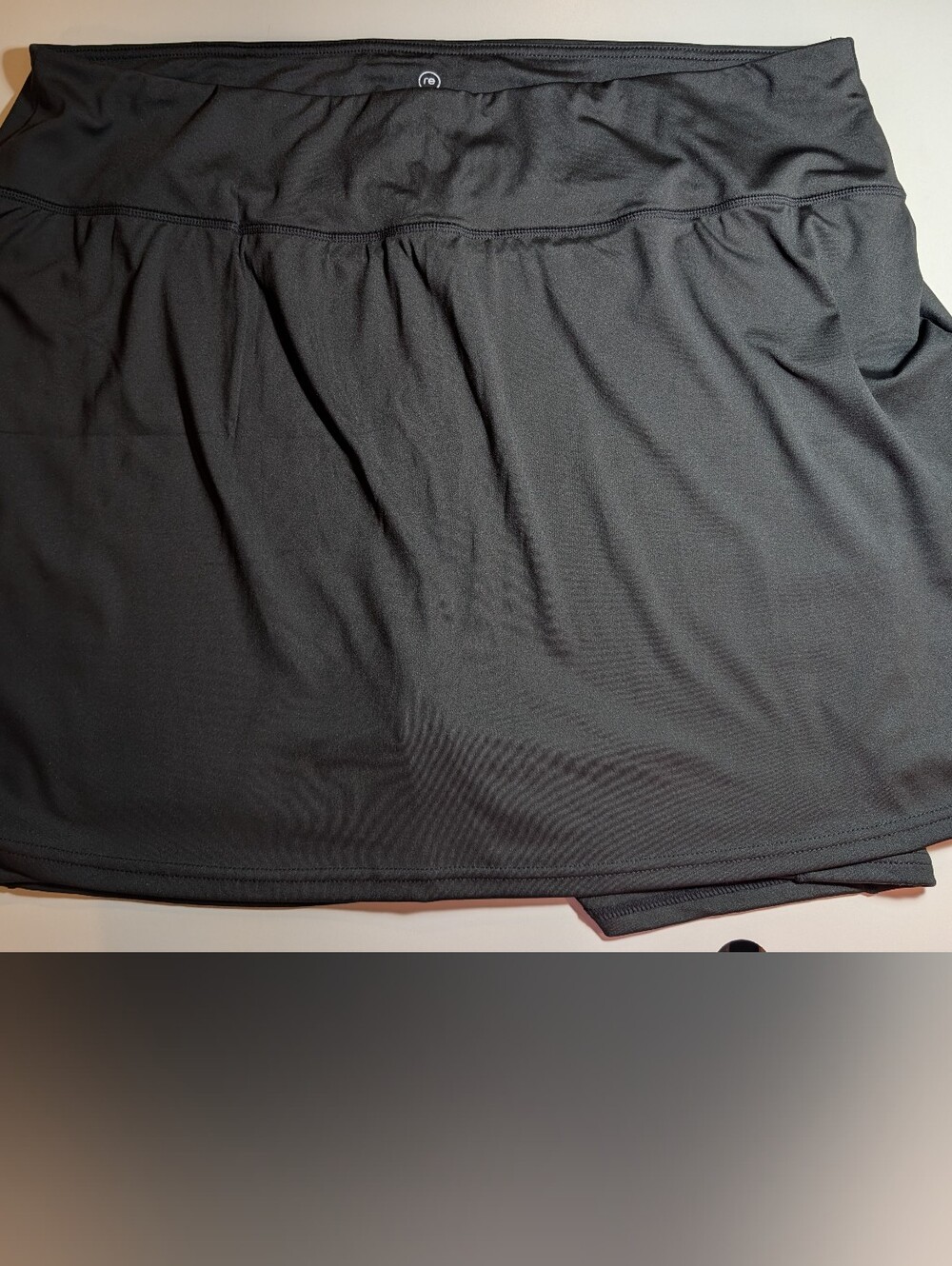 Realessentials Woman's 3X Performance Athletic Skort — Black